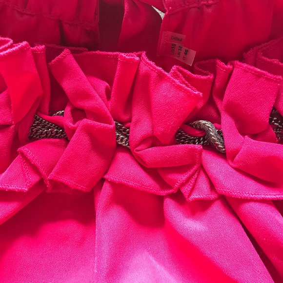 Tahari Krystal Halter Dress in Shocking Pink (NWT) - Picture 8 of 14